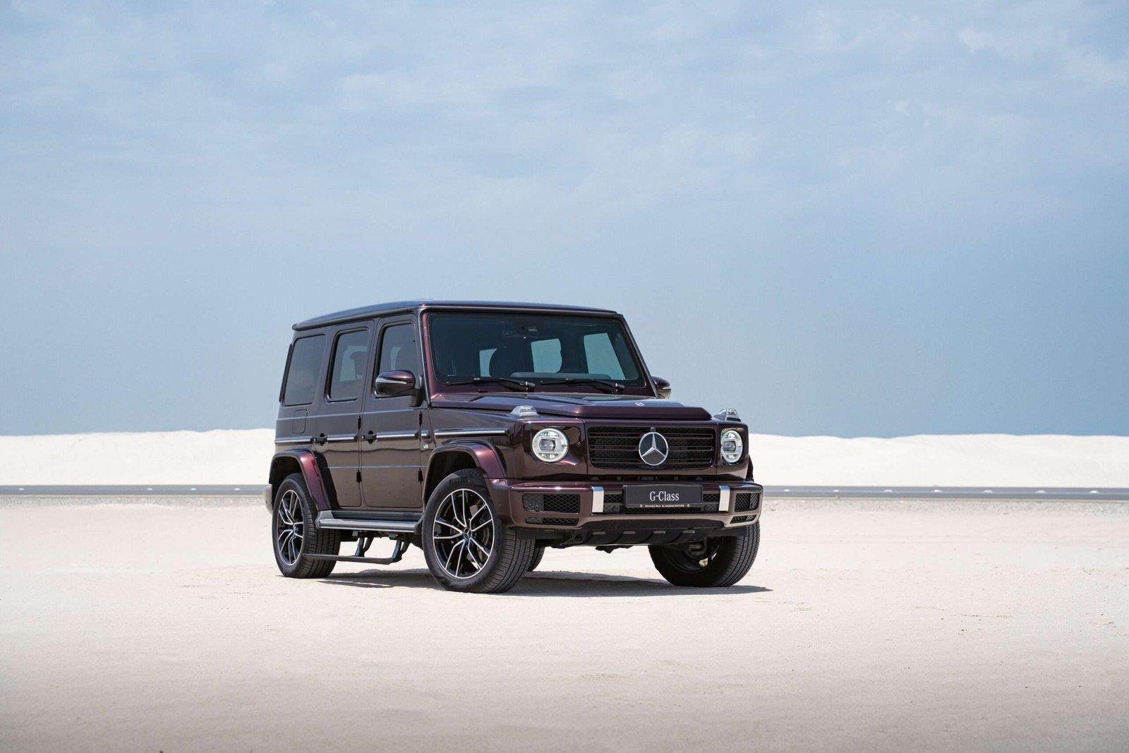Mercedes G-Class — Open sand